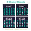 Royal Bingo Supplies Bingo Game Set for Adults, Seniors & Family - Bingo Balls with Cage and Bingo Cards with Sliding Windows - Shutter Card Roller Cage Set view 3