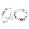 Long tiantian Fidget Rings for Women Silver Fidget Ring Anxiety Rings Fidget Spinner Rings for Anxiety To My Daughter Fidget Ring Gifts from Mom Stress Relief Rings Christmas Stocking Stuffers view 1