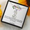 Personalized Gift - Giraffe Necklace, To My Mommy, I Love You, New Mommy Necklace, Baby Bump Gift, New Mom Gift From Husband, Baby Shower, Mommy Gift, New Mom view 4