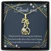 Personalized Gift - Giraffe Necklace, Baby Shower Hostess Gift, Baby Boy Shower Hostess Thank You Gift, Baby Girl Shower Host Gifts view 1
