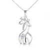 Personalized Gift - Giraffe Necklace, Baby Shower Hostess Gift, Baby Boy Shower Hostess Thank You Gift, Baby Girl Shower Host Gifts view 3