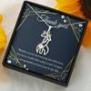 Personalized Gift - Giraffe Necklace, Baby Shower Hostess Gift, Baby Boy Shower Hostess Thank You Gift, Baby Girl Shower Host Gifts view 4
