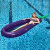 Inflatable Pool Float,Pool Lounger Float for Adult,Eggplant mesh Bottom Pool Float,Pool Floating Chair, Great for Chilling in The Pool and Have held up with Kids Crawling on Them. (250x110cm) view 2
