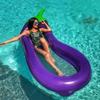 Inflatable Pool Float,Pool Lounger Float for Adult,Eggplant mesh Bottom Pool Float,Pool Floating Chair, Great for Chilling in The Pool and Have held up with Kids Crawling on Them. (250x110cm) view 3