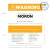 Andaz Press Funny Bad Parking Cards, Warning You Parked Like A Moron Prank Driving Fake Ticket Violation Gag Note Cards, Fun for Revenge Road Justice, For Men, Women, Him, Her, 100-Pack, 2 x 3.5-Inch view 4