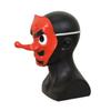 WYKBPX Anime Urokodaki Sakonji Cosplay Mask Halloween Latex Full Face Mask with Red Long Nose 3D Party Costume Props (red) view 4