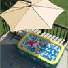 inflatable pool, Free Inflatable Pump,Family Full-Size Kiddie Pools, Inflatable Lounge Pool for Kiddie, Kids, Adult, Toddlers for Ages 3+,Outdoor, Garden, Backyard,Five Size Options. view 3