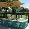 inflatable pool, Free Inflatable Pump,Family Full-Size Kiddie Pools, Inflatable Lounge Pool for Kiddie, Kids, Adult, Toddlers for Ages 3+,Outdoor, Garden, Backyard,Five Size Options. view 4