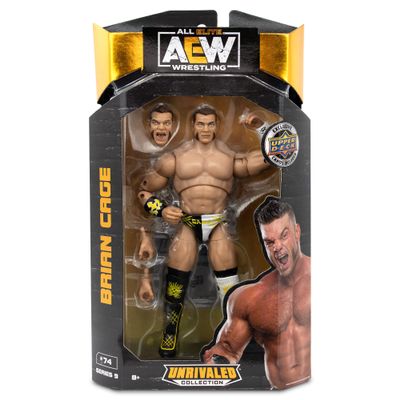 All Elite Wrestling - 6-Inch Brian Cage Figure  AEW Unrivaled Collection Series 9