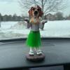 Franchise Figurine Company Hula Dog Dashboard Doll Car Accessories Bobblehead for Van Life and Beach Creations | German Shepherd | Golden Retriever | Labrador Retriever (Beagle) view 2