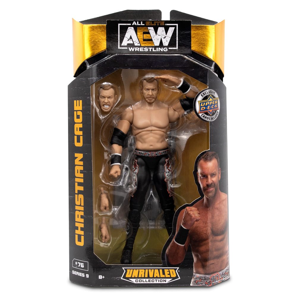 All Elite Wrestling - 6-Inch Christian Cage Figure AEW Unrivaled Collection Series 9 (AEW Figure- Style 3)