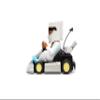 Jada Toys Fart Karts Cool Wipes Pull Back Car, 3.5 Toys for Kids Ages 6+ (32789) view 3