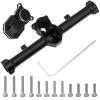 Vgoohobby Aluminum Alloy Axle Housing Case Diff. Housing Upgrade Part Compatible with Axial SCX24 90081 AXI00002 1/24 RC Crawler Car (Rear) view 1