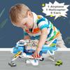 Airplane Toy, Airplane Toys for 3 Years Old, Airplane for Toddlers, Toys for 3+ Year Old Boys, Toy Airplane for Boys Age 4-7, 3+ 4 5, Aeroplane Toy, Plane Toy for Birthday, Chritmas Gift view 2