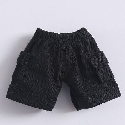 XiDonDon Doll Clothes Pants Shorts for ob11,1/12 bjd,Molly,Body9,GSC Body bjd Doll Clothes Doll Accessories(Black)