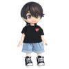 XiDonDon Doll Clothes Pants Shorts for ob11,1/12 bjd,Molly,Body9,GSC Body bjd Doll Clothes Doll Accessories (Denim Blue) view 1