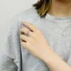 Fidget Ring for Women Men Anti Anxiety Ring with Beads Adjustable Spinner Stress Rings for Women view 4