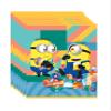 Unique Despicable Me Birthday Party Supplies Favor Bundle Pack includes 16 Loot Bags, 16 Paper Goggles, 1 Dinosaur Sticker Sheet view 2