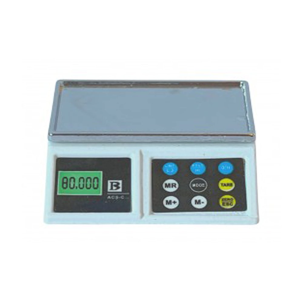 Melody Jane Dolls Houses Dollhouse Modern Digital Weighing Scales Miniature Shop Kitchen Accessory 1:12