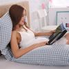 Full Body Maternity Pillow u Shaped Pregnancy Pillow with Zipper Detachable Case Cover/Support for Back, Hips, Legs, Belly for Pregnant Women,B view 2