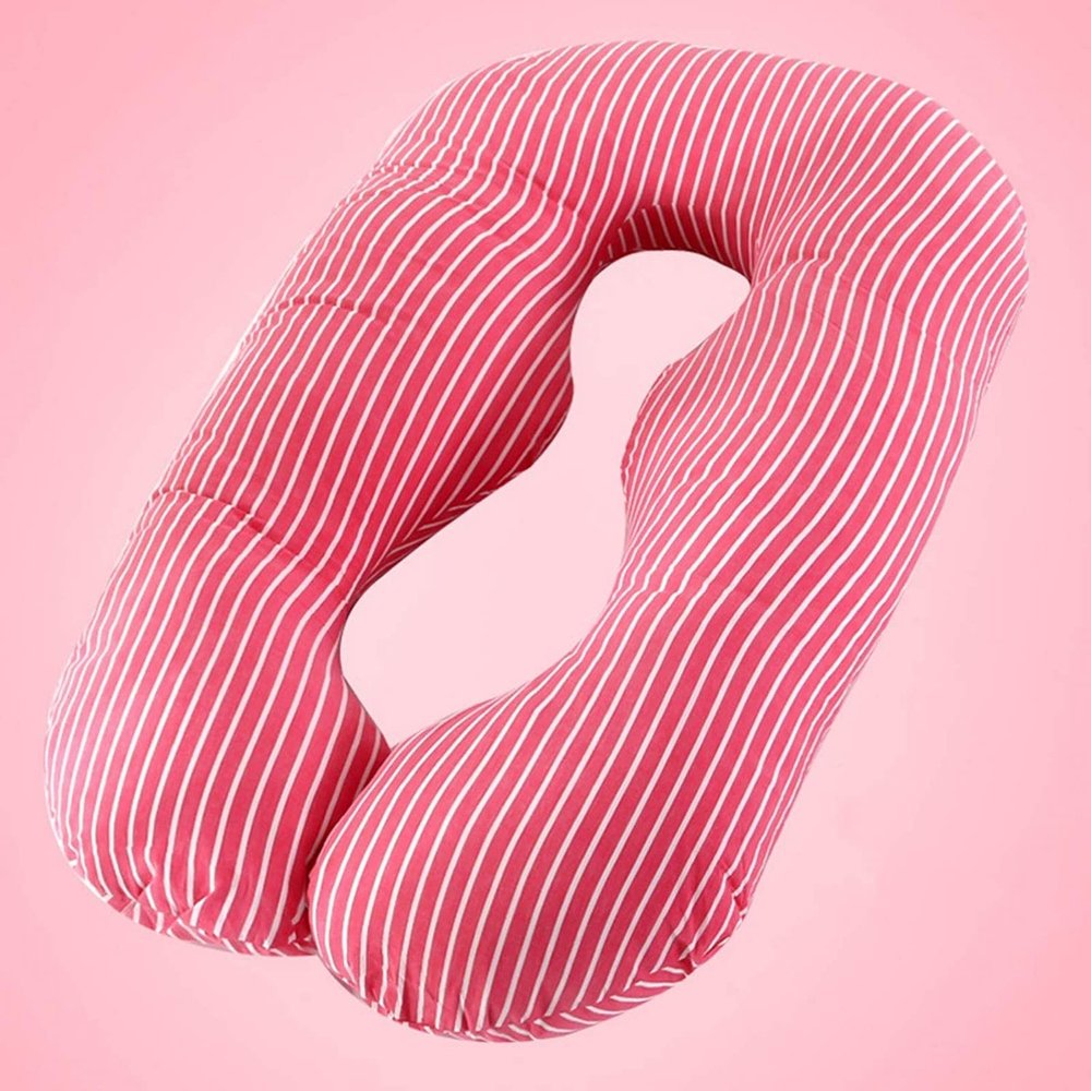 Adjustment Belt Body Pregnancy Pillow Maternity Pillow Support for Back Hips Legs Belly Detachable Body Pillow Comes with Washable Cotton Cover,A