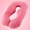 Adjustment Belt Body Pregnancy Pillow Maternity Pillow Support for Back Hips Legs Belly Detachable Body Pillow Comes with Washable Cotton Cover,A view 1