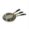 Melody Jane Dolls Houses Dollhouse Set of 3 Chrome Frying Pans Miniature Kitchen Cooking Accessory 1:12 view 1