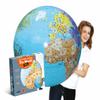 Caly Inflatable Globe The World XXL 85 cm, 060ENF, Ocean Blue view 1