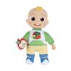 CoComelon Snack Time Features JJ Doll with Red Apple Plush - Plays Sounds, Phrases, and Clips of Yes Yes Vegetables Song - Toys for Kids, Toddlers and Preschoolers view 2