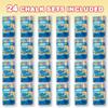 ArtCreativity 288 Count Mini Chalk Sets for Kids (24 Boxes) Non-Toxic Summer Art and Craft Supplies - Small Individual Chalk Packs in Bulk for Classroom Gifts, School Supplies, and Summer Party Favors view 2