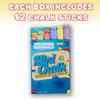 ArtCreativity 288 Count Mini Chalk Sets for Kids (24 Boxes) Non-Toxic Summer Art and Craft Supplies - Small Individual Chalk Packs in Bulk for Classroom Gifts, School Supplies, and Summer Party Favors view 4