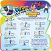 2CHILL Elastic Chinese Jump Rope (3 Skipping Rope) Colorful Stretchy Jumping Rope for Kids & Adults. Outdoor Games, Physical Education Equipment, Party Favor. 733-3s view 3