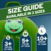 Flybar Hopper Ball for Kids, Inflatable Bouncy Ride-On Ball w/ Handle for Indoor & Outdoor Active Play, Includes Pump, Jump Ball Toy for Boys & Girls, Supports Up to 165 lbs, Ages 3+, 18-Inch, Small view 4