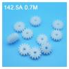 KHJK CHFENG-GG 10PCS 0.7M 102A 142.5A 202.5A 242.5A Pinion Gears Motor Spare Parts (Number of Teeth : 142.5A x 10pcs) view 2