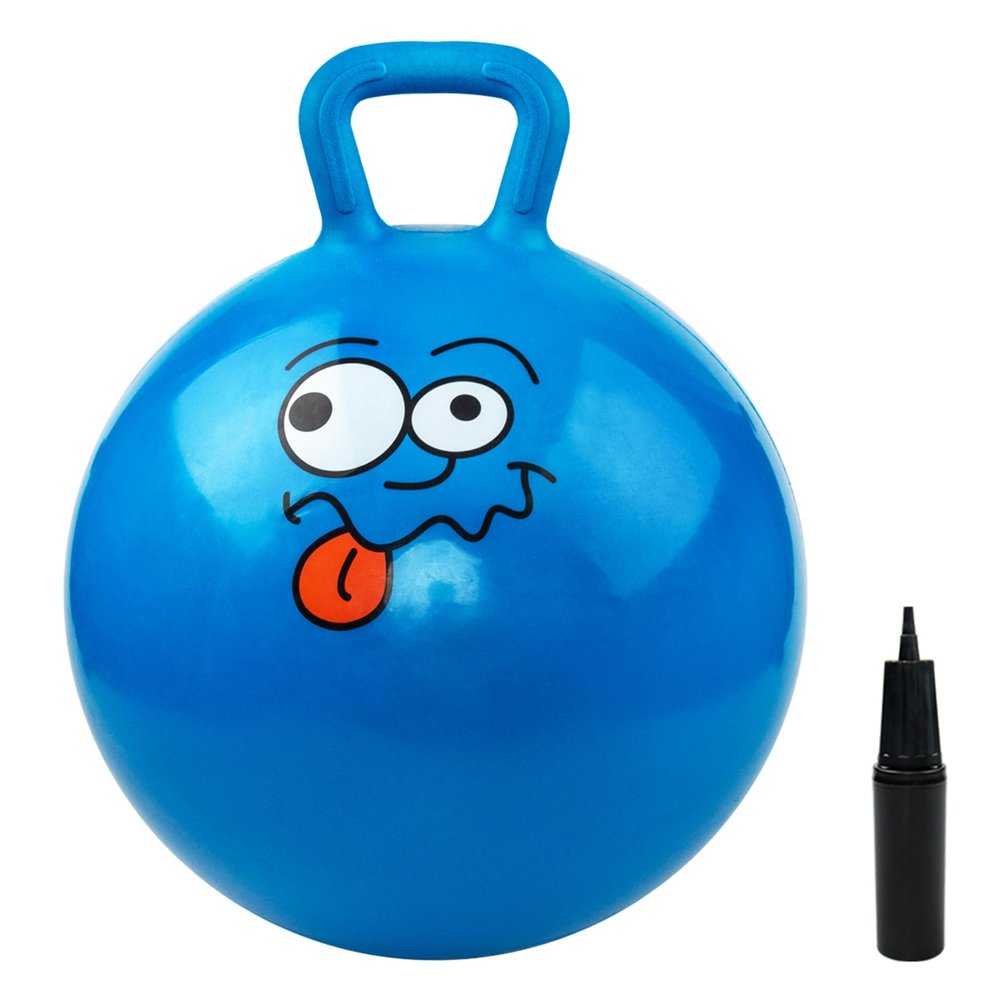 EVERICH TOY Hopper Ball, Bouncing Ball with Handle, 20 Inches Jumping Hoppity Hop Toys, Sit and Bounce on Toys for Boys and Girls Gifts