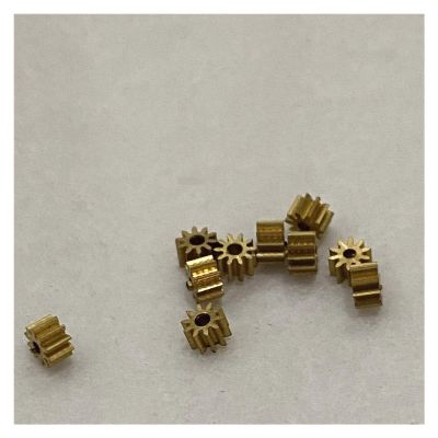 DINGGUANGHE-CUP Durable 10T 1mm Metal Copper Gears for Model Cycloidal Gear (Hole Diameter : 1mm)