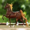 Breyer WGC Marc of Charm Saddlebred Stallion 1847, Brown, 00 view 2