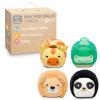 Little Big Friends Roly Poly Balls  Sensory Ball Toys for Babies & Toddlers | Develops Motor Skills & Hand-Eye Coordination | Jungle | Set of 4 view 1