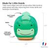 Little Big Friends Roly Poly Balls  Sensory Ball Toys for Babies & Toddlers | Develops Motor Skills & Hand-Eye Coordination | Jungle | Set of 4 view 4