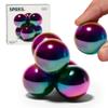 Speks Supers Magnetic Balls Fidget Toy for Adults and Teens 14+ | Stress Relief, Desk Toy | Stocking Stuffers & Office Holiday Gifts | Oil Slick 6 Pack view 1