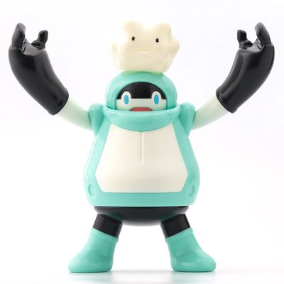 Mechatro Chubu Shinryoku Mighty & Natural Teite Non-Scale PVC Pre-Painted Complete Soft Vinyl Figure