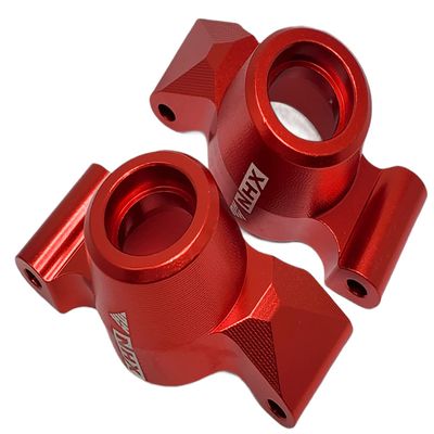 NHX RC Aluminum Rear Knuckle Hub Red for 1/10 MAXX