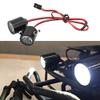 Ejoyous 3W RC Searchlight, Spotlights, 300 Lumen, 2x3W LED, Black, Modern Style, Painted Finish, Direct Fitment for RC Car view 2