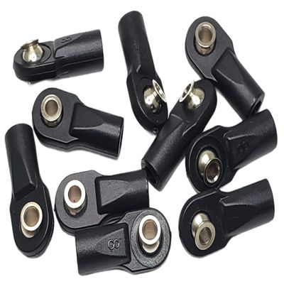 NHX RC Plastic M4 Rod Ends with Pivot Balls 22x9.7mm 10pcs/Bag