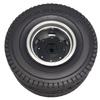 NHX RC Aluminum Rear Wheels Rim Silver w/Tires for 1/14 Tamiya Tractor Trucks view 3