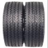 NHX RC Aluminum Rear Wheels Rim Silver w/Tires for 1/14 Tamiya Tractor Trucks view 4