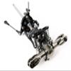 SPEED-R 450 SE V2 RC Helicopter Parts Aileron Rotor Head Assembly for Align Trex 450V2 view 1