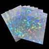 100ct Foil Kpop Photo Card Sleeves MTG Deck Protector Standard Size Shield Gemstone Laser Effects Holographic Matte 66x91 (Blue) view 1