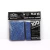 100ct Foil Kpop Photo Card Sleeves MTG Deck Protector Standard Size Shield Gemstone Laser Effects Holographic Matte 66x91 (Blue) view 2