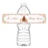 28PCS Woodland Baby Shower Water Bottle Labels Woodland Creatures Waterproof Water Bottle Wrappers for Girls view 2
